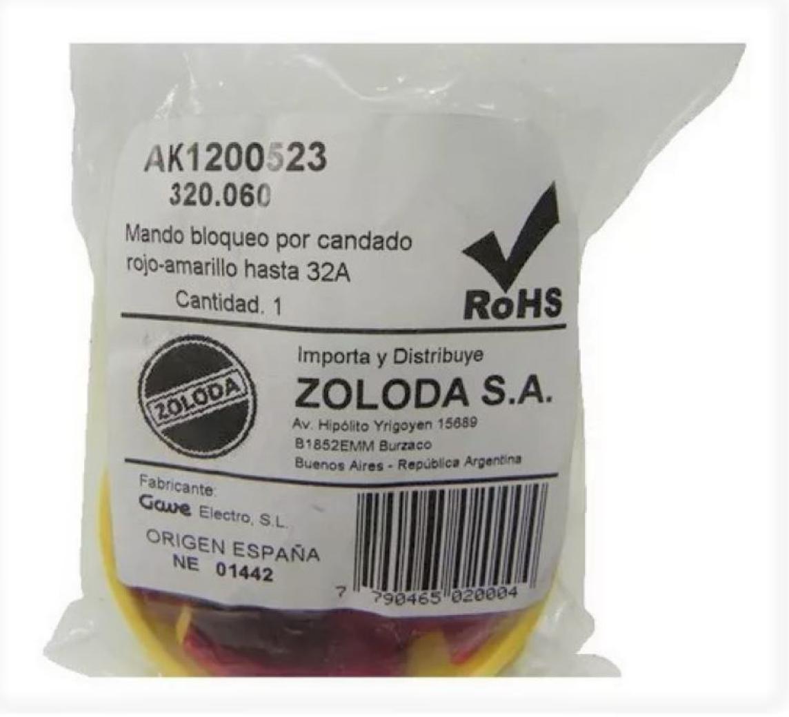 MANDO DE BLOQUEO // AK1200523