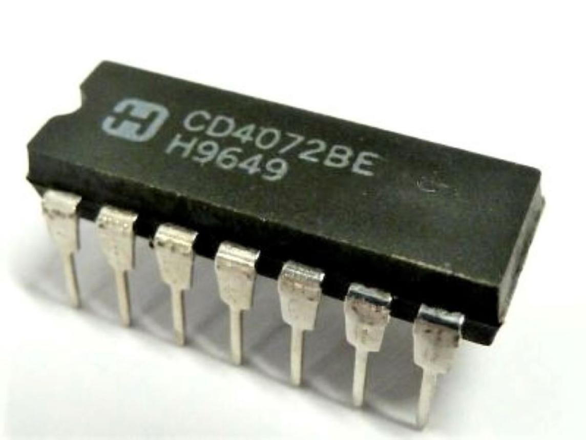 PUERTA LOGICA // CD4072BE_PACKX10U