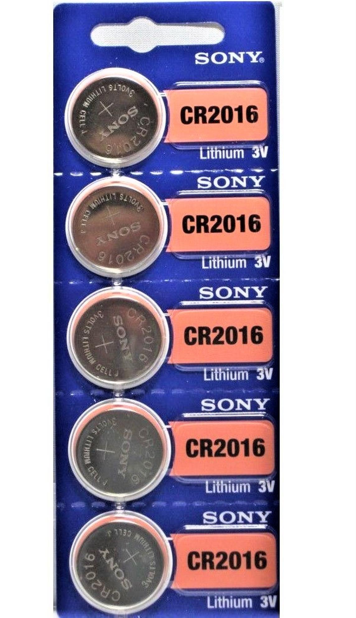 PILAS LITHIUM BOTON // CR2016_PACKX6U