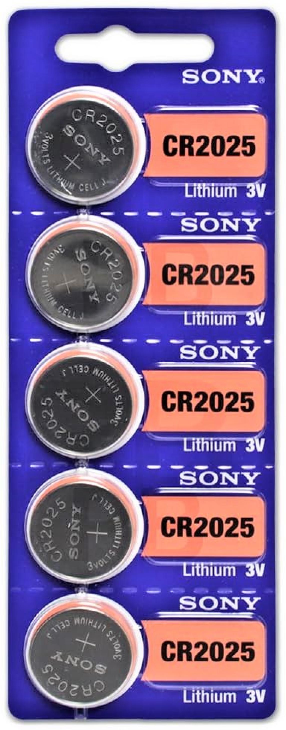 PILAS LITHIUM BOTON // CR2025_PACKX2U