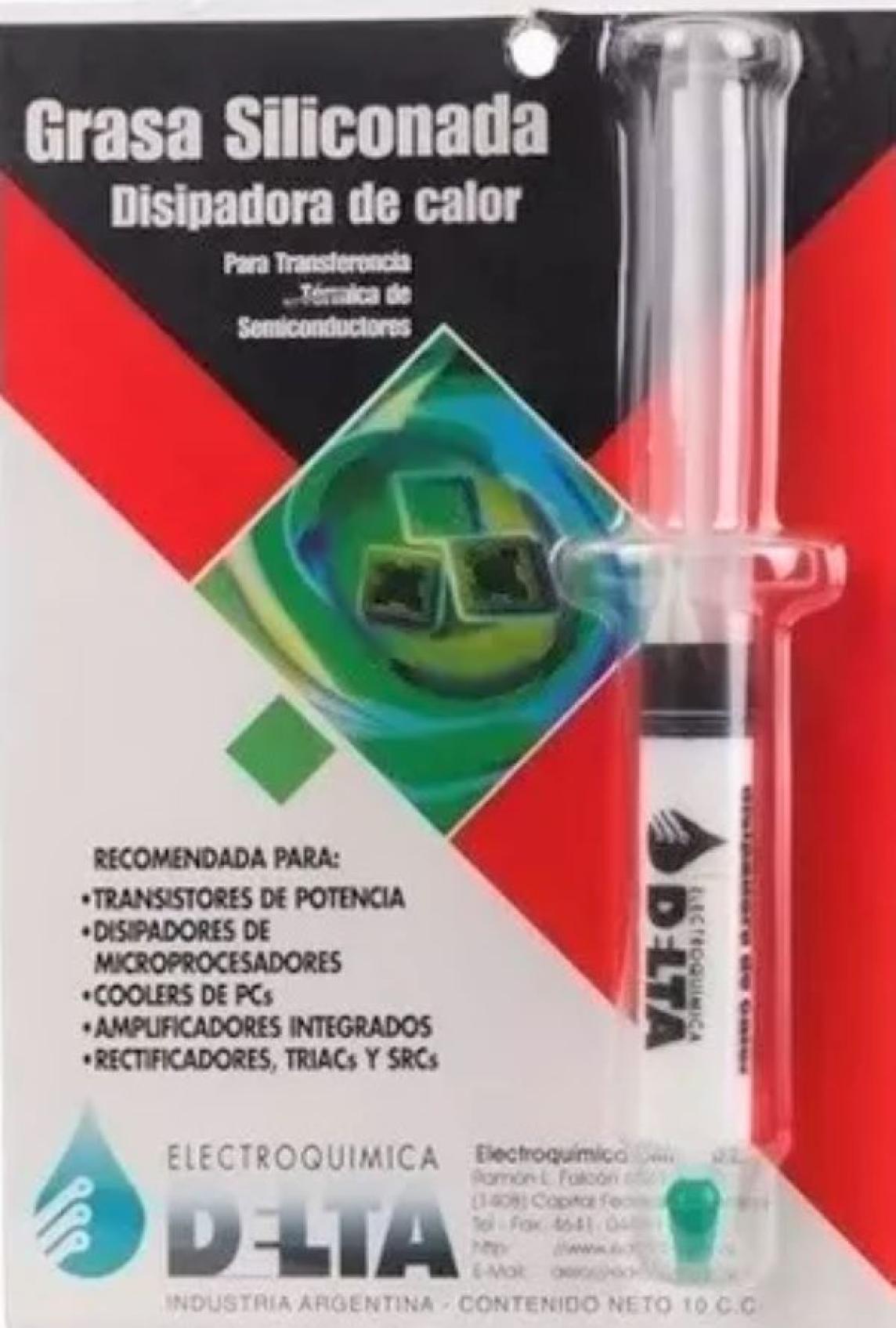 GRASA // DELTA SILICO 10CC