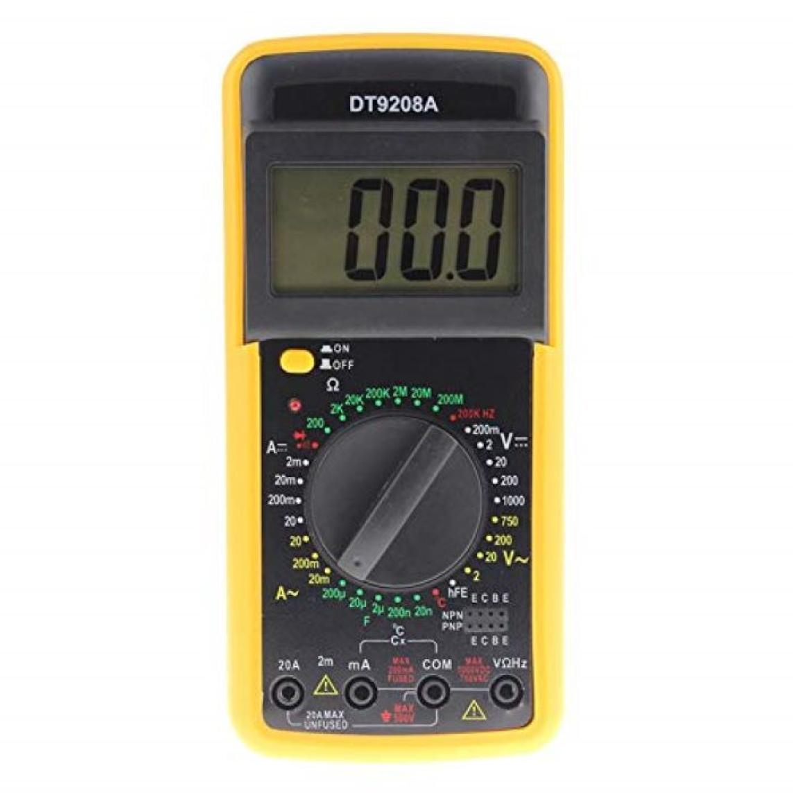 MULTIMETRO // DT9208A