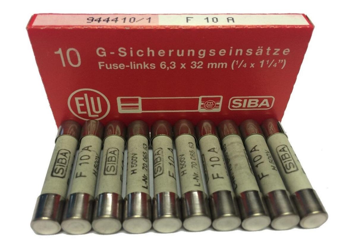 FUSIBLE // FUSE LINKS-6,3X32-10A_PACKX10U