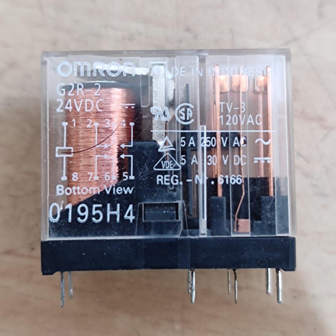 RELE 2 INVERSOR DC // G2R-2-24VDC