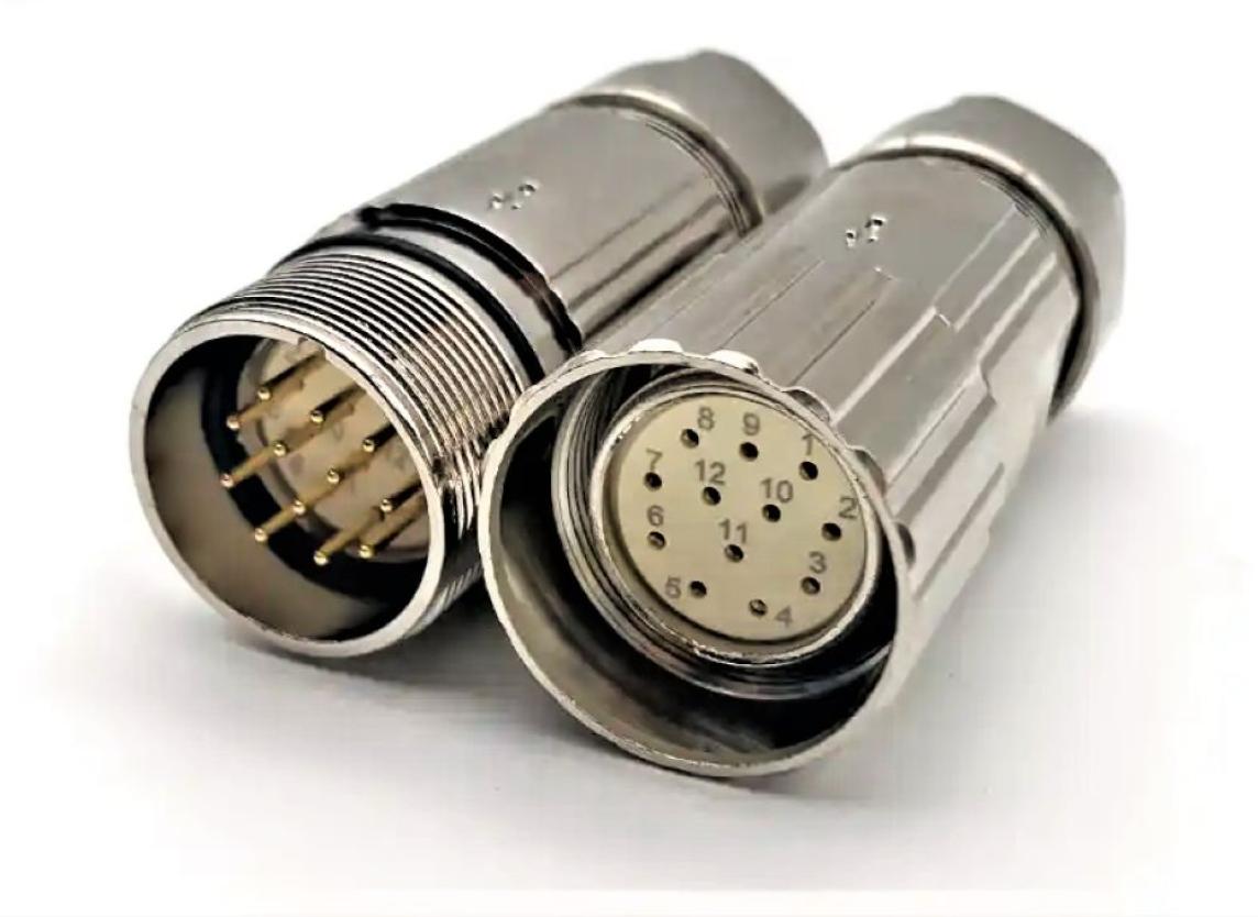 KM23-MH-12P-PG13,5 CONECTOR CONJUNTO // KM23-MH-12P-PG13,5
