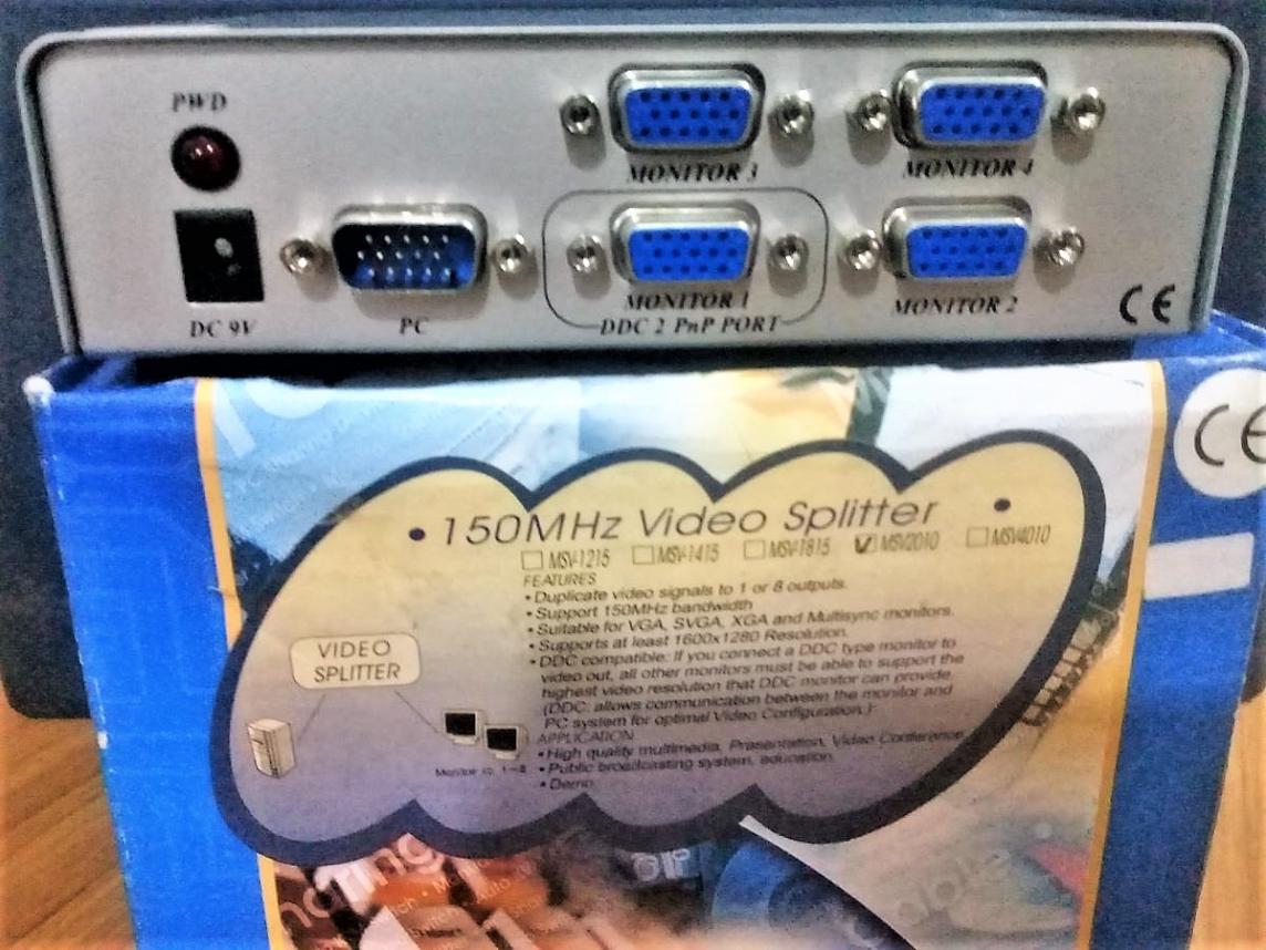 MSV2010-DDC2 150HHZ SPLITTER VIDEO // MSV2010-DDC2 150HHZ