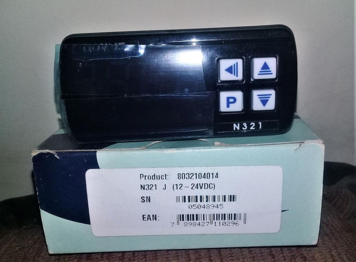 CONTROLADOR TEMPERATURA // N321-J-12/24VDC