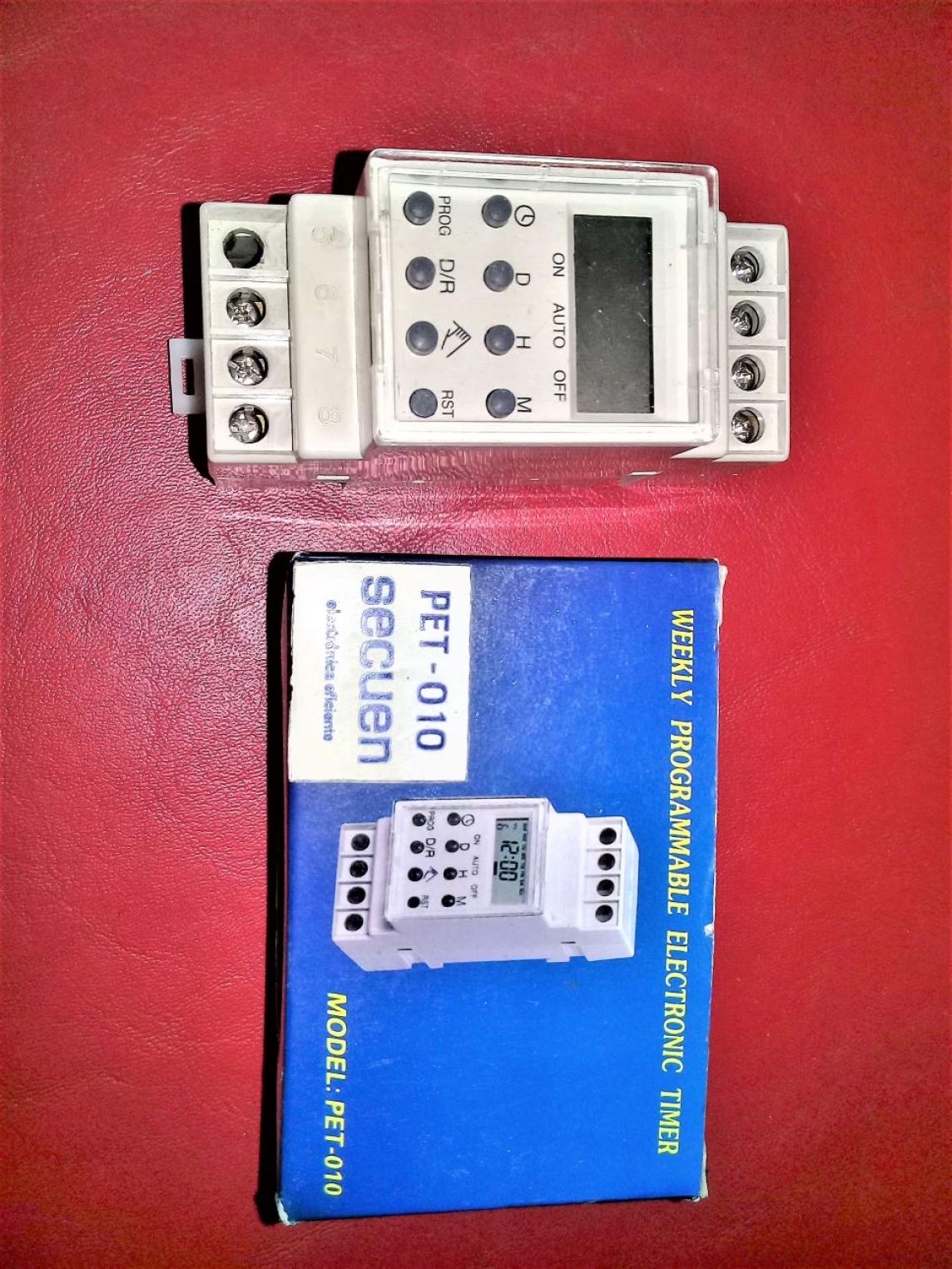 PET-010 TIMER PROGRAMABLE // PET-010