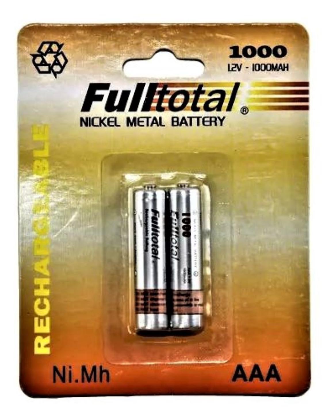 PILAS RECARGABLES // R.NI-MH-AAAF_PACKX2U