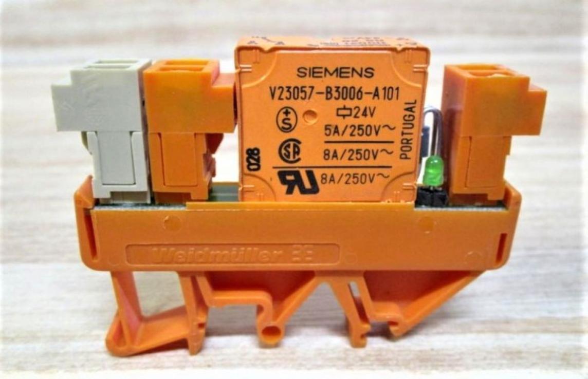 MINI RELE CON BASE // RS 30 24VDC LD BL/SL 1U