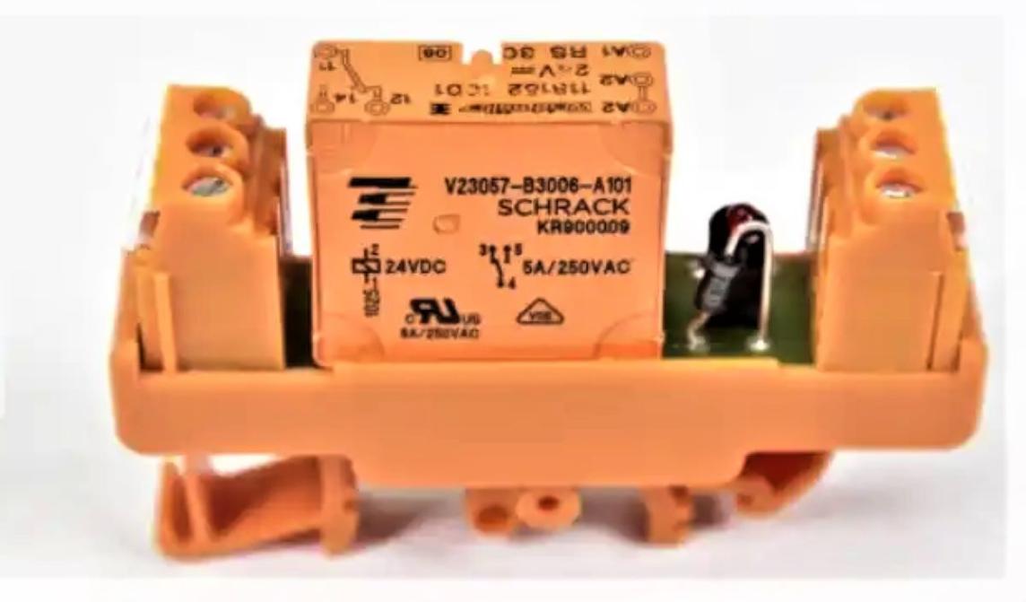 MINI RELE CON BASE // RS 30 24VDC LP 1A