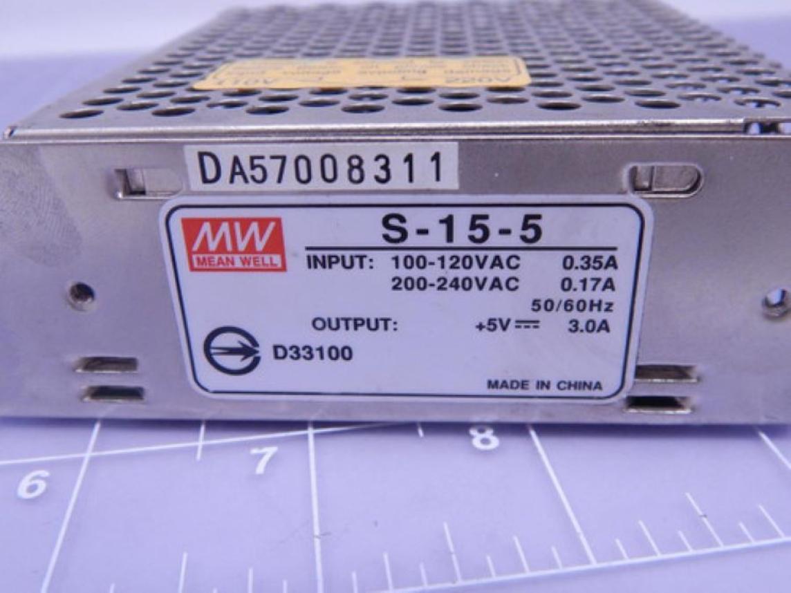 FUENTE SWITCHING 5V // S-15-5