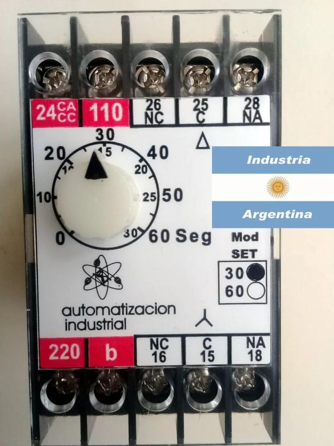 SET-24VAC-DC-110-220VAC TIMER ANALOGICO // SET-24VAC-DC-110-220VAC