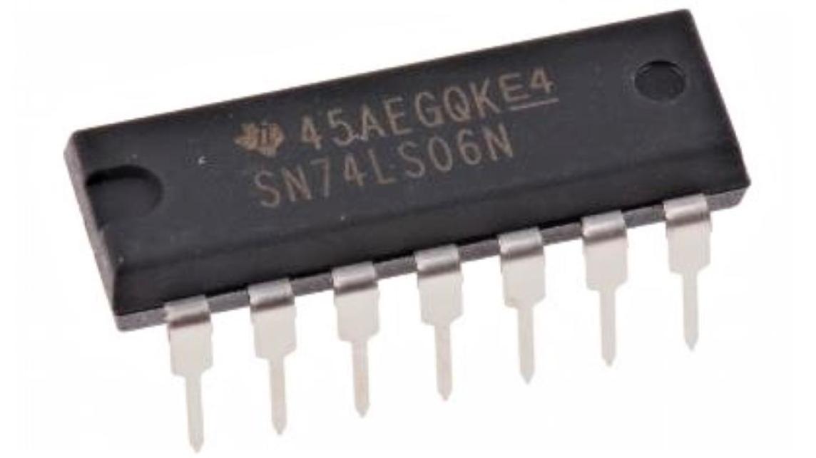 MICROCONTROLADOR // SN74LS06N