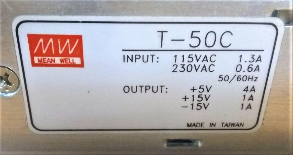 FUENTE SWITCHING 5V // T-50-C