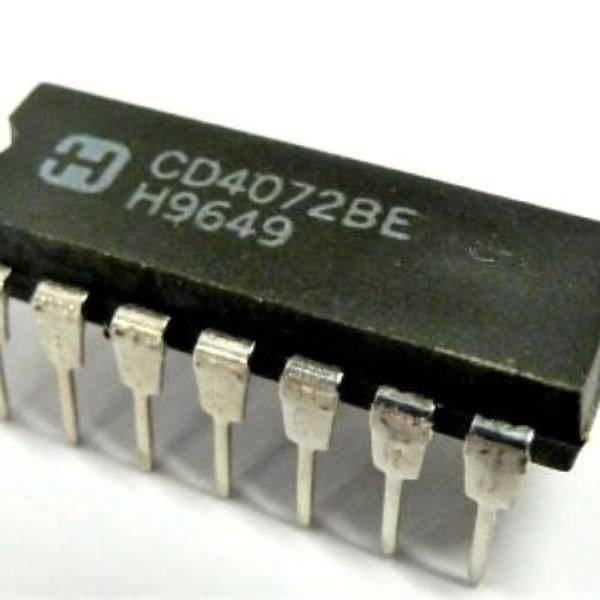 PUERTA LOGICA // CD4072BE_PACKX10U