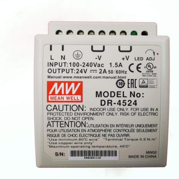 FUENTE SWITCHING 24V // DR-45-24