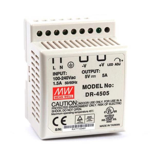 FUENTE SWITCHING 5V // DR-45-05