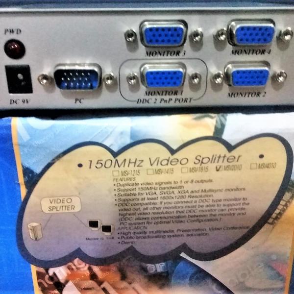 SPLITTER VIDEO // MSV2010-DDC2 150HHZ