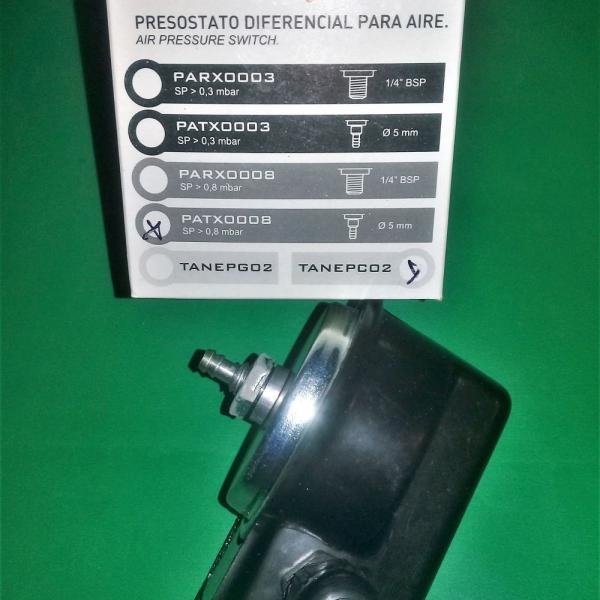 PRESOSTATO DIFERENCIAL // PATX0008