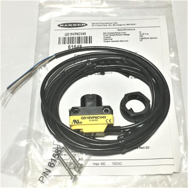 OPTICO RECTANGULAR // QS18VP6CV45 