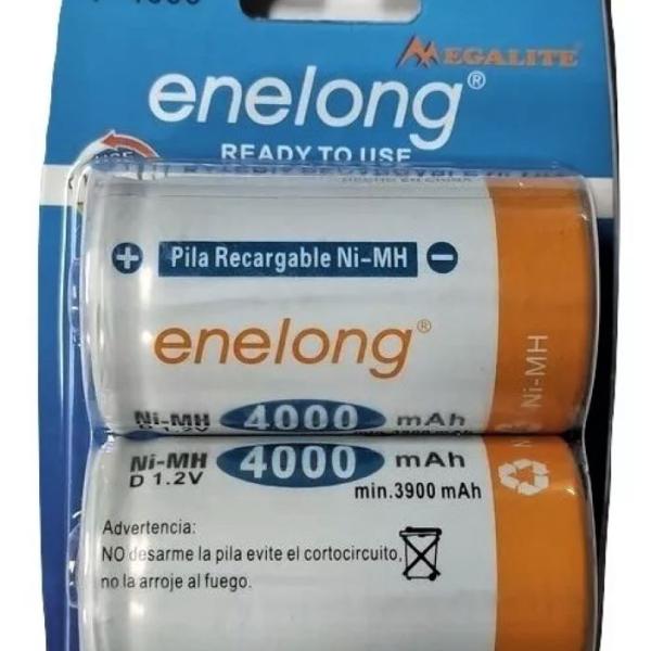 PILAS RECARGABLES // R.NI-MH-D_PACKX2U