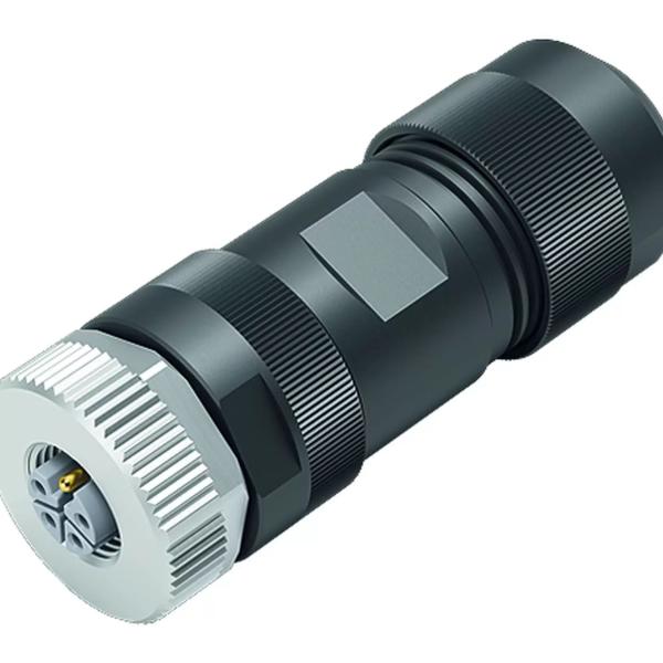 CONECTOR ARMABLE M12 // V15L-G-BK 